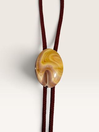 Wonderstone Cabochon Bolo Tie