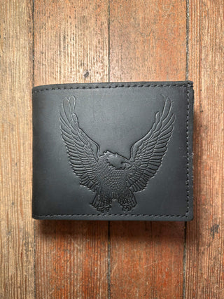 Eagle Oil Tanned Slim Billfold Wallet