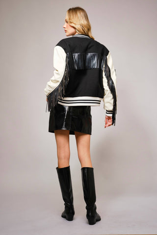 Rodeo Fringe Varsity Jacket