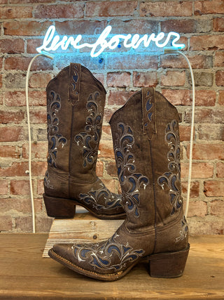 J.B. Dillon Women’s Cowboy Boots Size 7.5