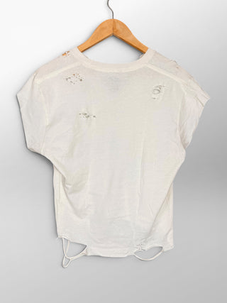 Beastie Boys Distressed Crop Top Chop Shop