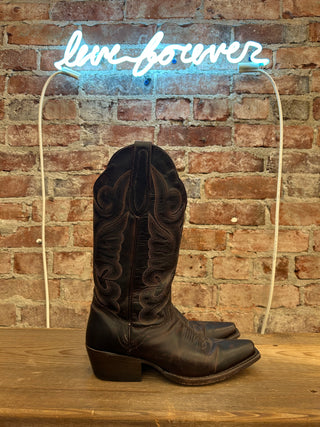 J.B. Dillon Goat Leather Women's Cowboy Boots Size 5.5