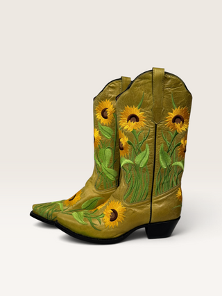 J.B. Dillon Cowboy Boots Size W 11