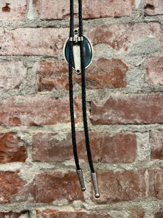 Blue Stone Bolo Tie