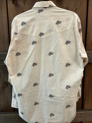 Vintage Men’s Roper Snap Up Shirt L