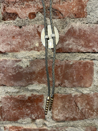 Polished Stone Bolo Tie