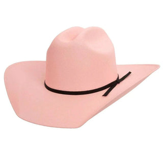 Pioneer Pink Straw Cowboy Hat