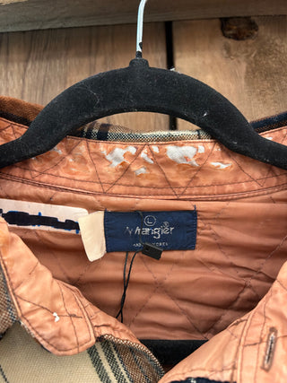 Vintage Men’s Wrangler Snap Up Shirt L