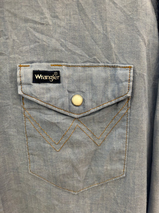 Vintage Men’s Wrangler Snap Up Shirt L