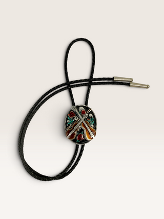 Dueling Fiddles Siskiyou Bolo Tie
