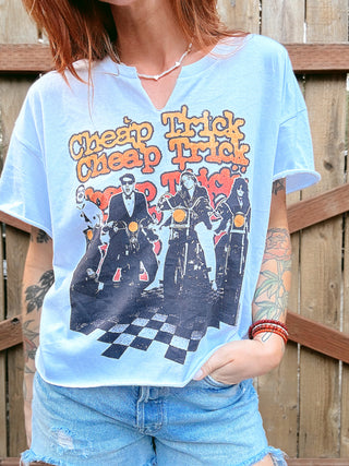 Chop Shop Cheap Trick V neck T-Shirt