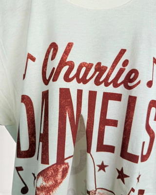 Charlie Daniels Front Cut Chop Shop T-Shirt