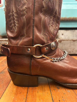 Indian Head Nickel Boot Harness Chain