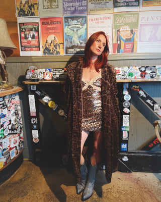 1979 Sequin Ultra Mini Dress