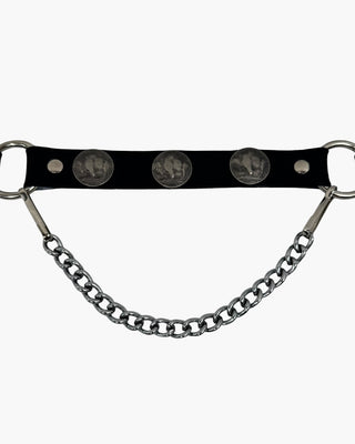 Buffalo Nickel Boot Harness Chain