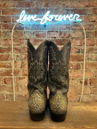 Tony Lama Genuine Snake Men's Cowboy Boots Size 10.5