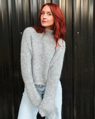 Heart of Glass Mock Neck Sweater