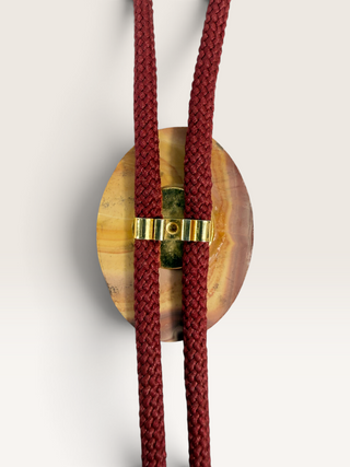 Wonderstone Cabochon Bolo Tie