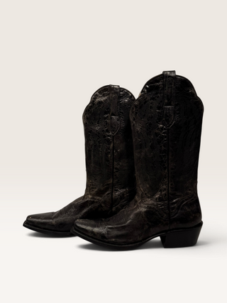 J.B. Dillon Genuine Goat Women's Cowboy Boots Size 8.5