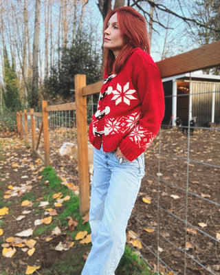 Aspen Wool Blend Toggle Sweater