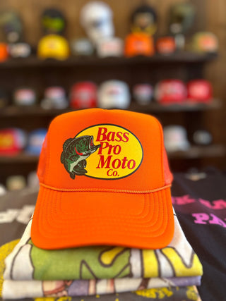 Bass Pro Moto Trucker Hat