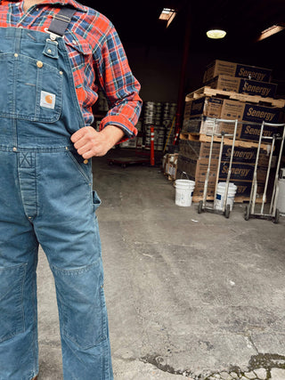 Vintage Carhartt Overalls Sz  39 x 29