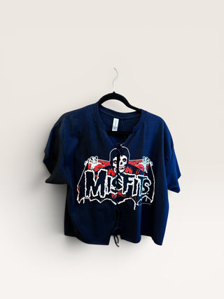 Chop Shop Lace-Up Misfits T-Shirt