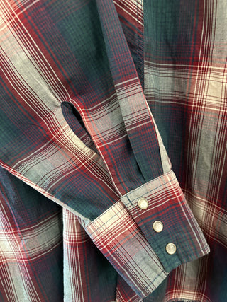 Vintage Men’s Wrangler Snap Up Shirt XL