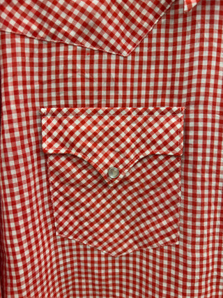 Vintage Men’s Miller Western Wear Snap up Shirt Large