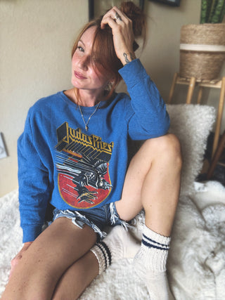 Chop Shop Judas Priest Cropped Sweatshirt