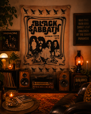 Black Sabbath Wall Tapestry Poster