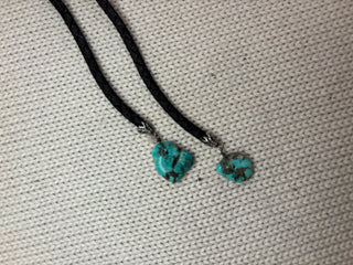 Natural Turquoise Stone Bolo Tie