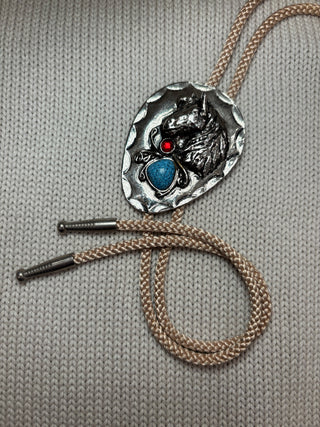 Mare With Jems Bolo Tie
