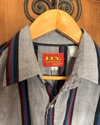 Vintage Men’s Ely Plain Western Snap Up - Medium
