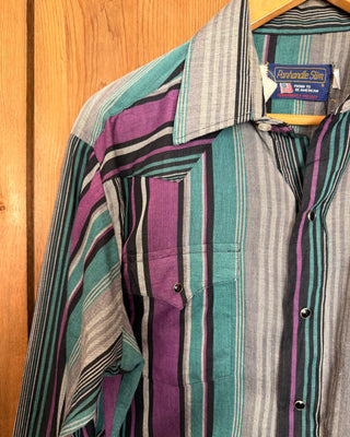 Vintage Men's Panhandle Slims Snap Up - Large