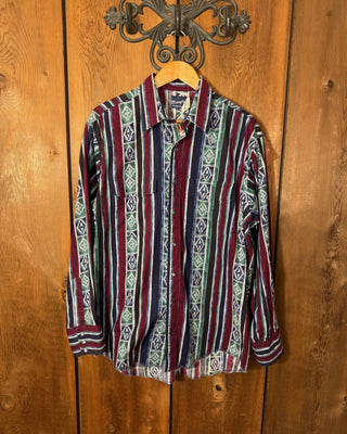 Vintage Men's Wrangler Snap Up - Large