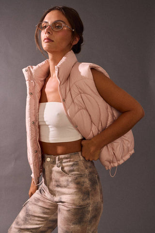 I Love It Heart Puffer Vest