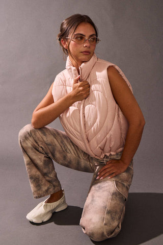 I Love It Heart Puffer Vest