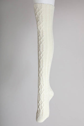 Coastal Thigh High Socks