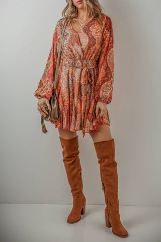 With The Wind Mini Dress
