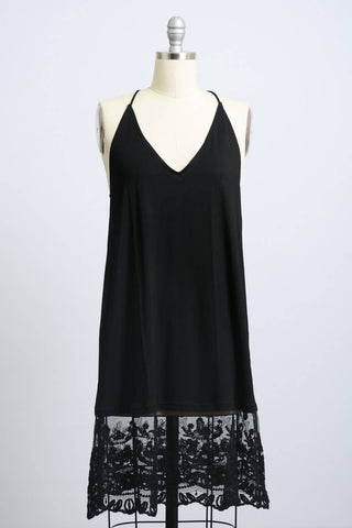 Sugar On Me Lace Trim Tank