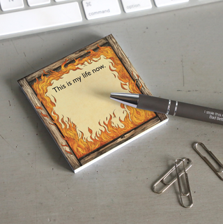 This Is My Life Now Sticky Note Pad.