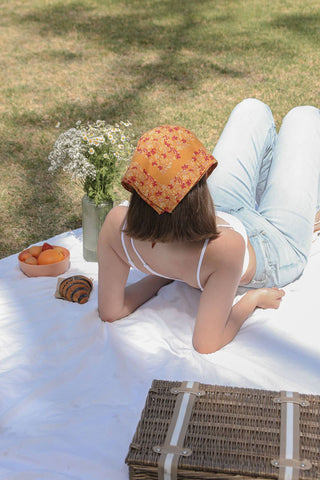 Vintage Floral Bandana