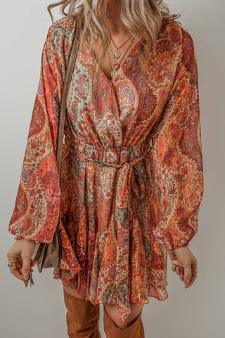 With The Wind Mini Dress