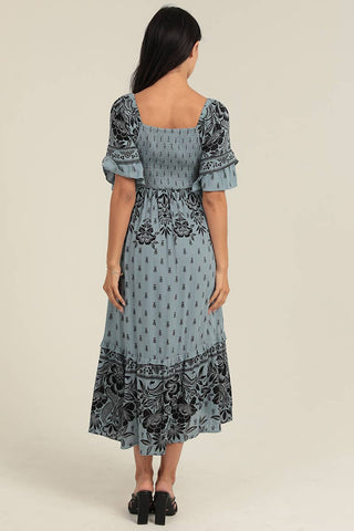 Dusty Sage Midi Dress