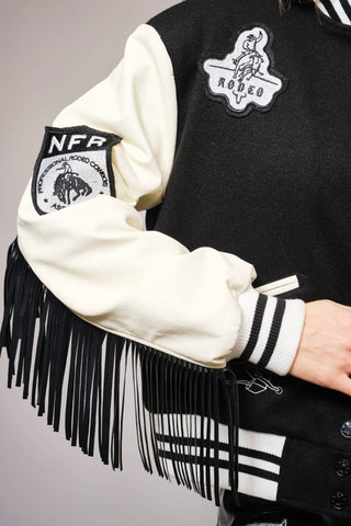 Rodeo Fringe Varsity Jacket