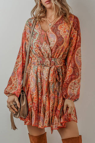 With The Wind Mini Dress