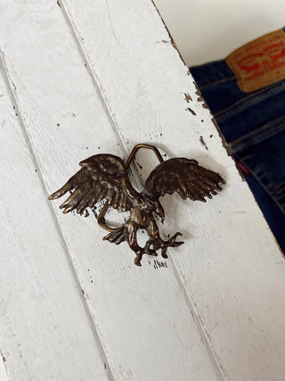 Eagle Figure Belt Buckle