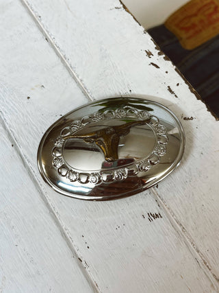 Longhorn Belt Buckle