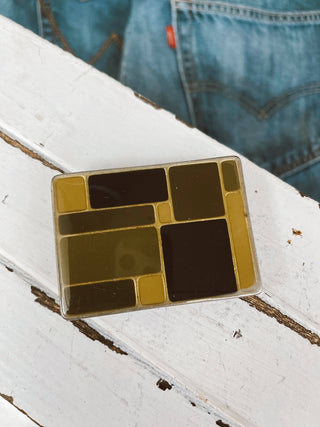 80s Resin Belt Buckle